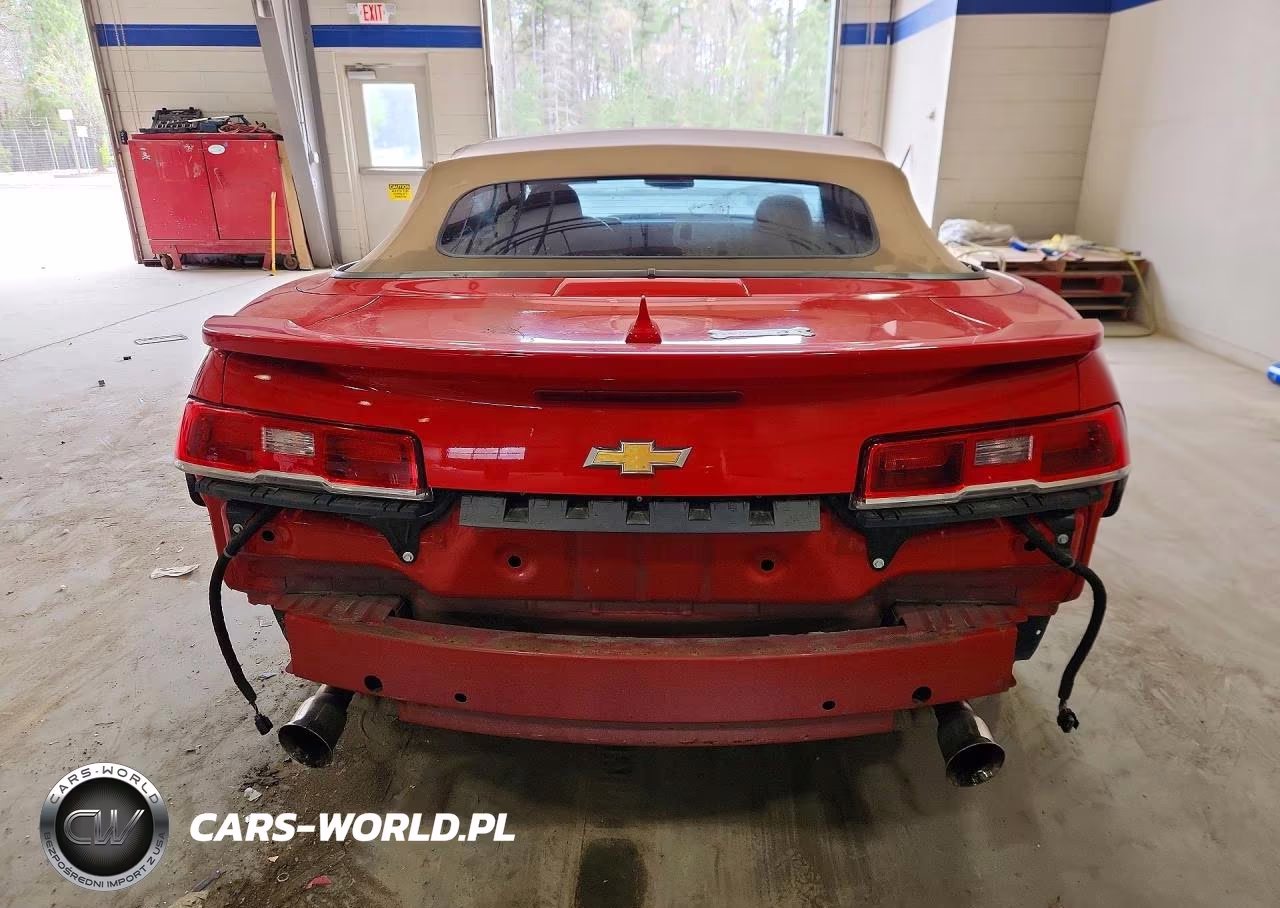 2015 Chevrolet Camaro Lt VIN:2G1FD3D39F9275894 - 6