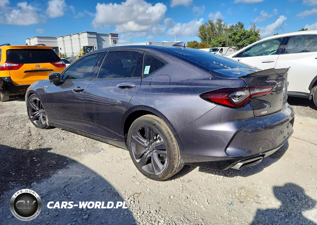 2022 Acura Tlx Tech A VIN:19UUB5F57NA002777 - 2