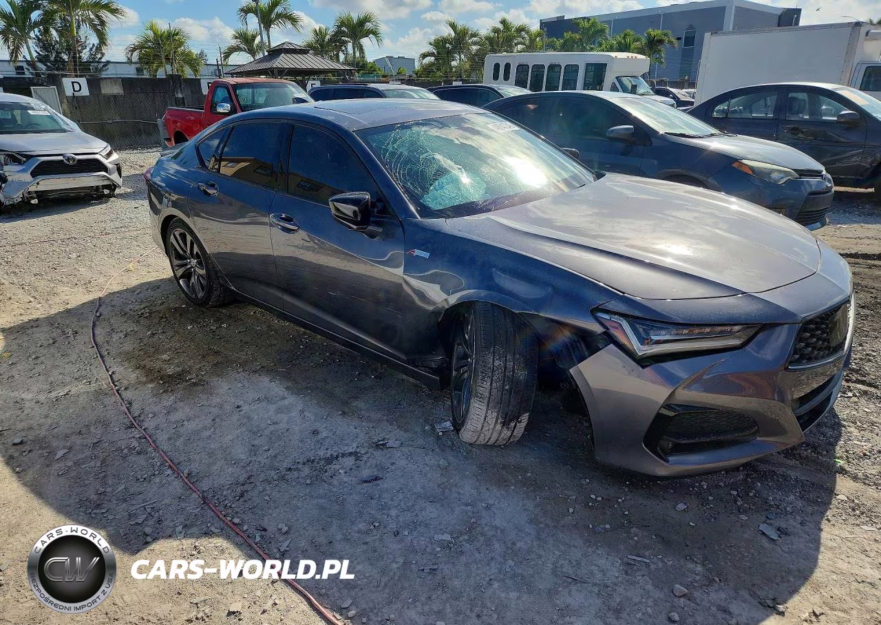 2022 Acura Tlx Tech A VIN:19UUB5F57NA002777 - 4