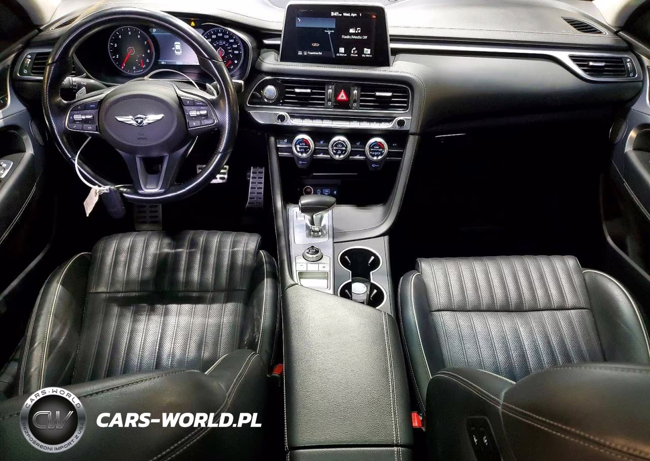 2019 Genesis G70 Elite VIN:KMTG74LE9KU031723 - 8