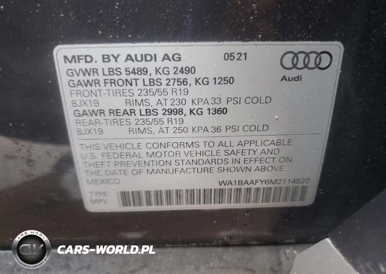 2021 Audi Q5 Premium Plus VIN:WA1BAAFY6M2114520 - 13