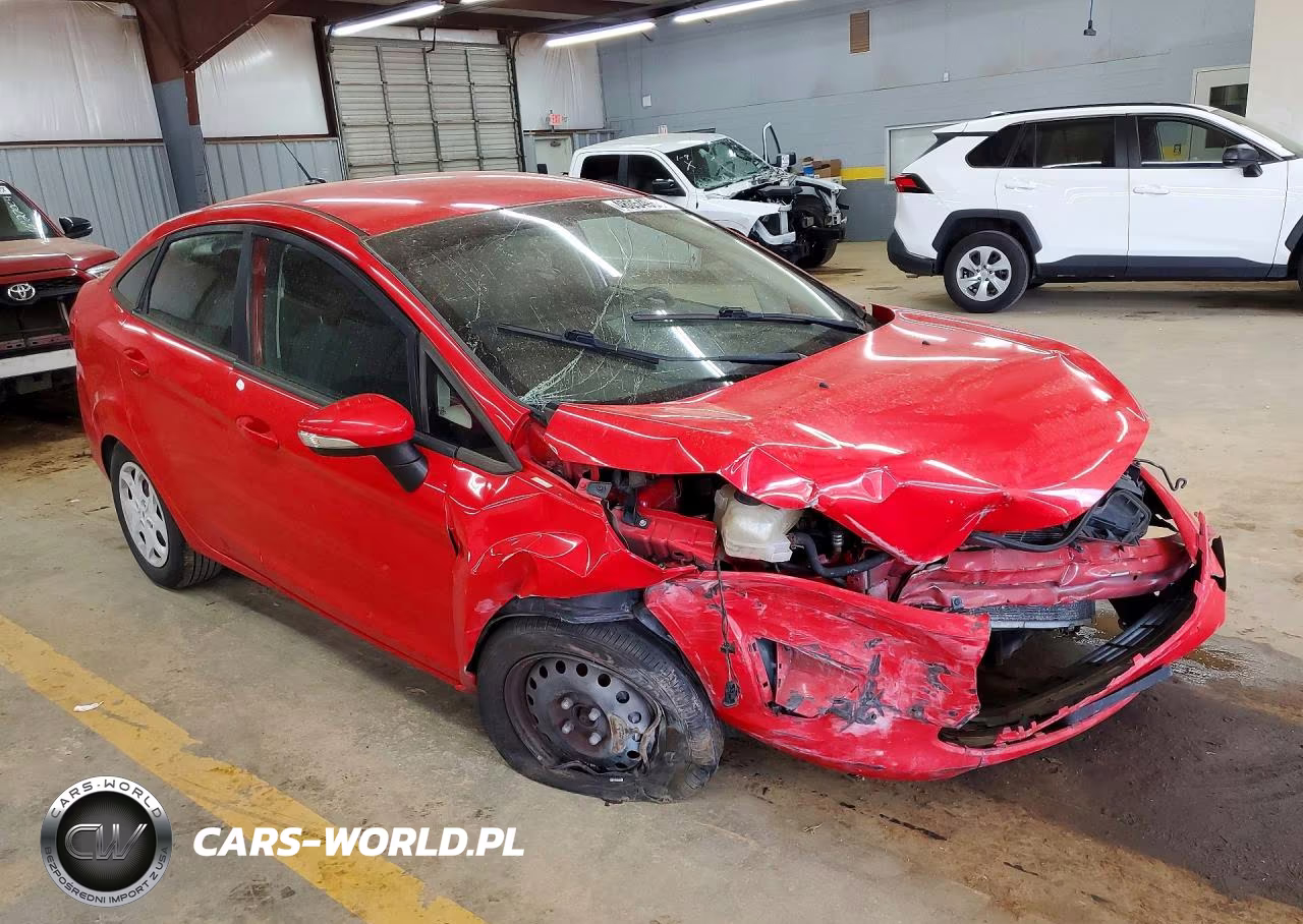 2013 Ford Fiesta Se VIN:3FADP4BJ0DM162603 - 4