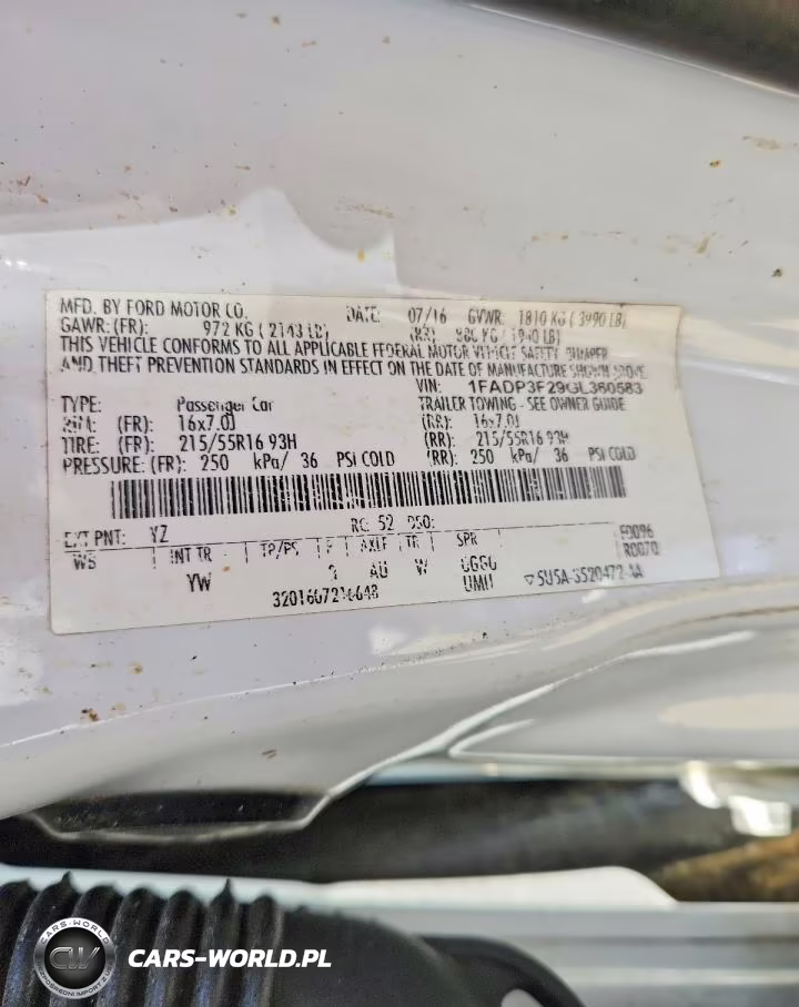 2016 Ford Focus Se VIN:1FADP3F29GL360583 - 12
