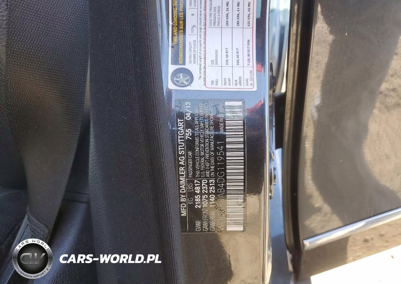 2013 Mercedes-Benz C 300 4Matic VIN:WDDGF8AB4DG119541 - 12