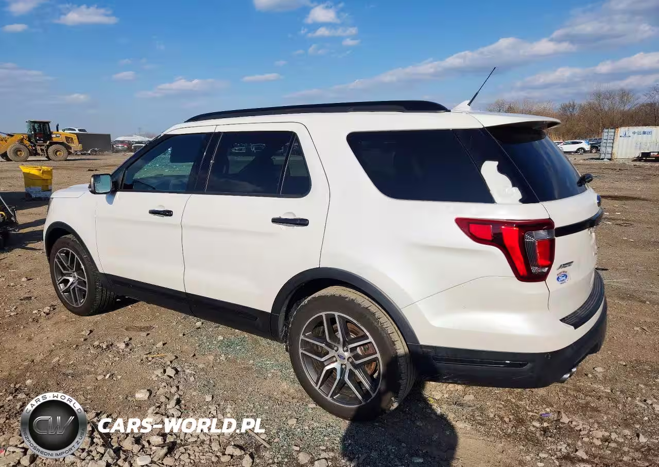 2018 Ford Explorer Sport VIN:1FM5K8GT9JGC24225 - 2