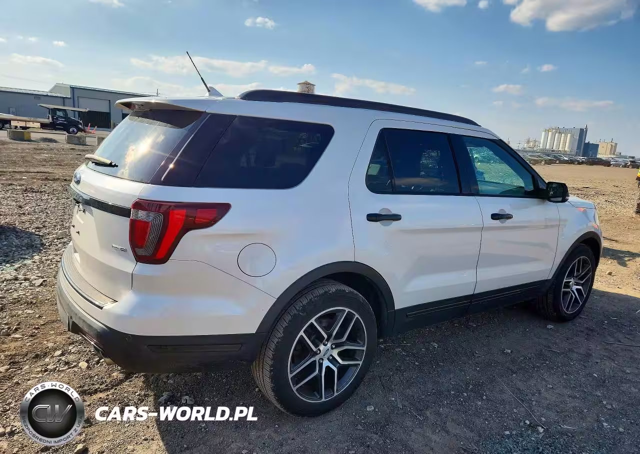 2018 Ford Explorer Sport VIN:1FM5K8GT9JGC24225 - 3