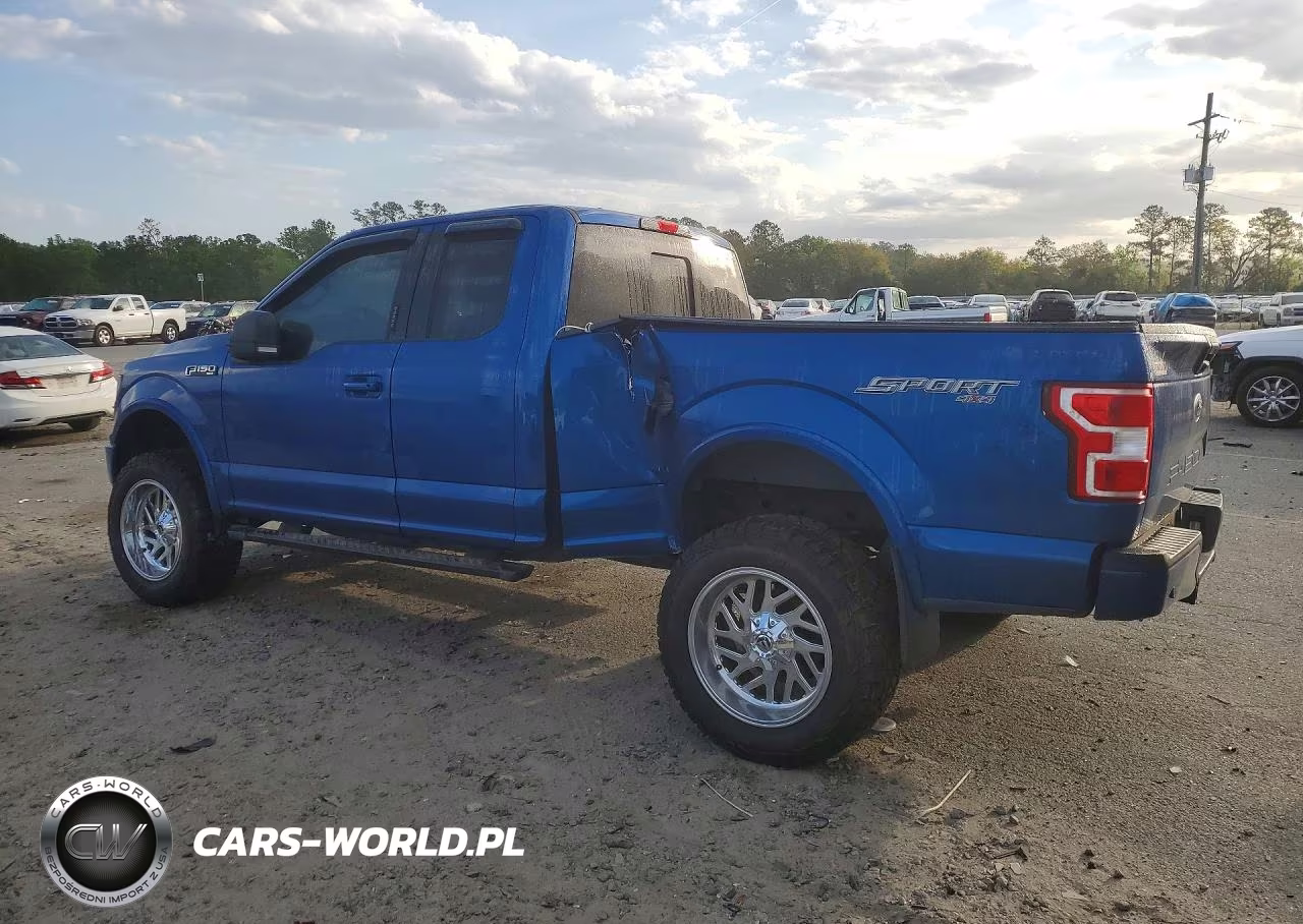 2018 Ford F150 Super Cab VIN:1FTFX1E50JFC87354 - 2
