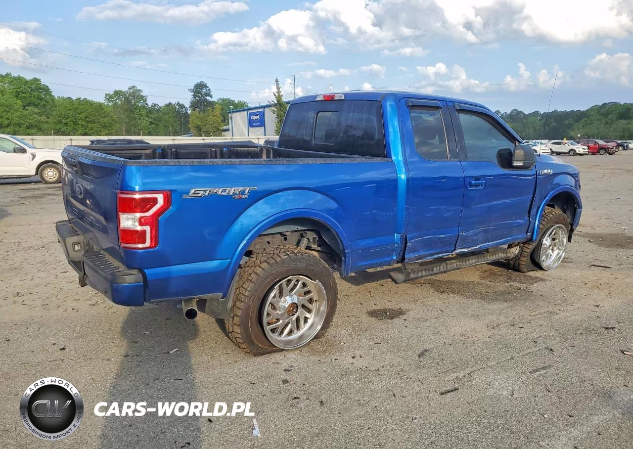 2018 Ford F150 Super Cab VIN:1FTFX1E50JFC87354 - 3