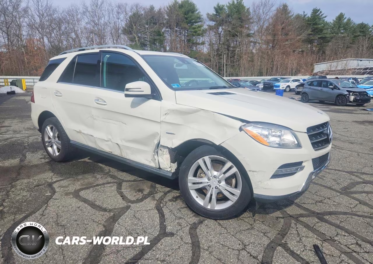 2012 Mercedes-Benz Ml 350 4Matic VIN:4JGDA5HB7CA027692 - 4
