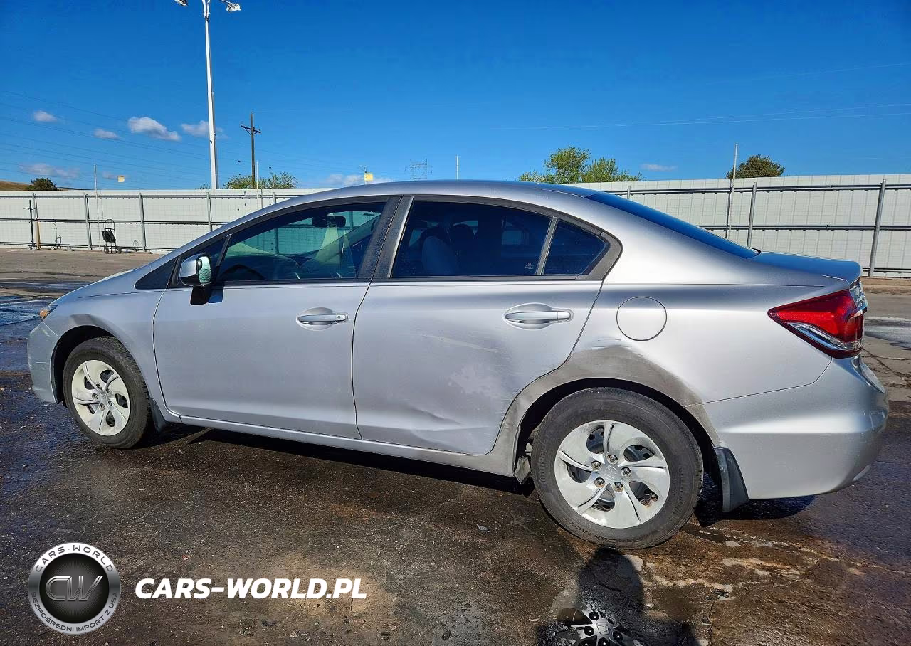 2013 Honda Civic Lx VIN:19XFB2F5XDE067270 - 2