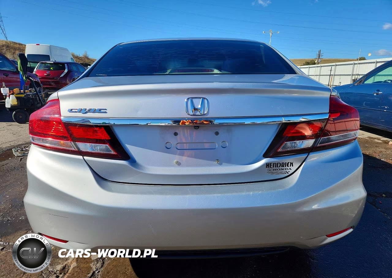 2013 Honda Civic Lx VIN:19XFB2F5XDE067270 - 6