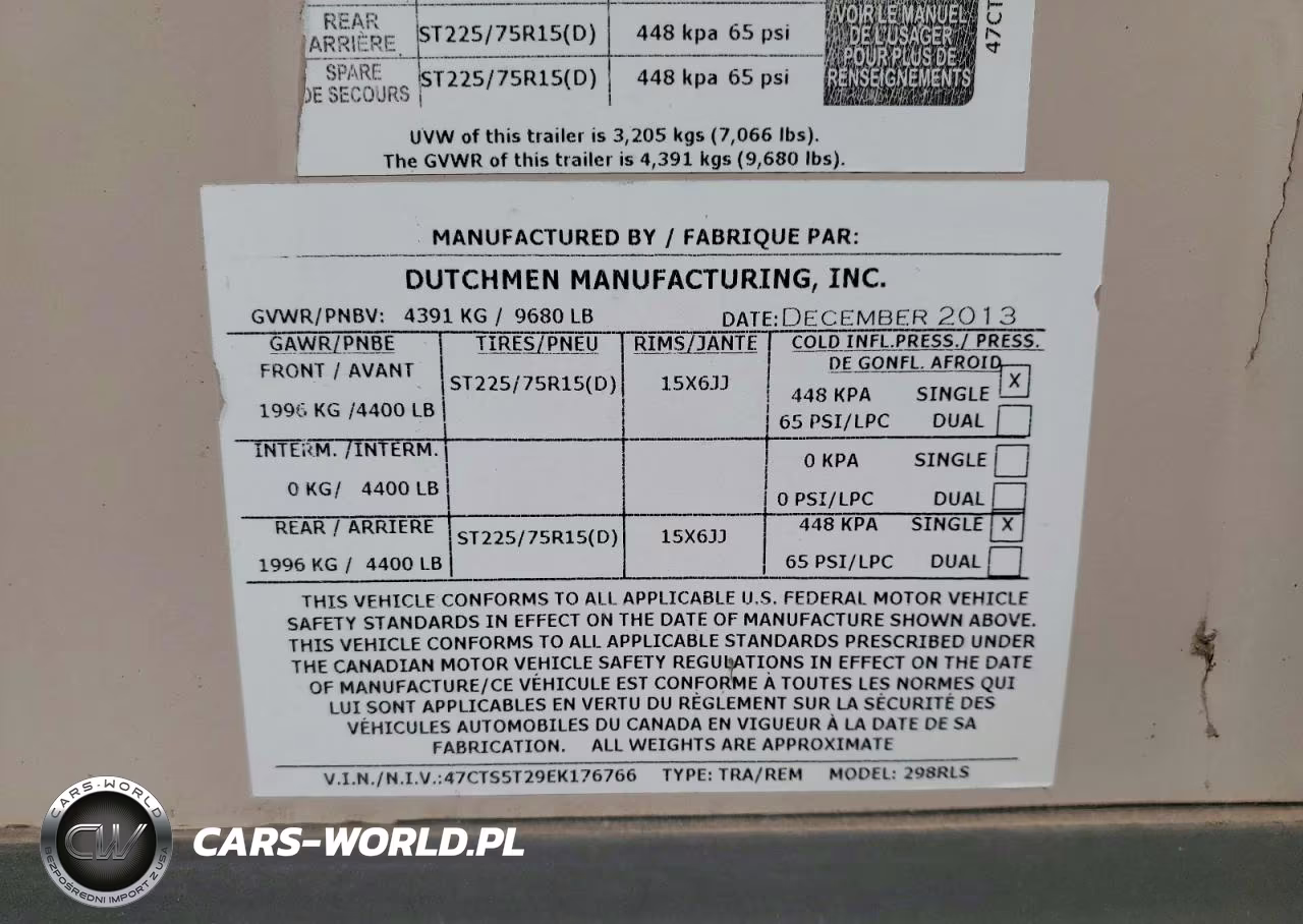 2014 Dutchmen Kodiak Camper VIN:47CTS5T29EK176766 - 10