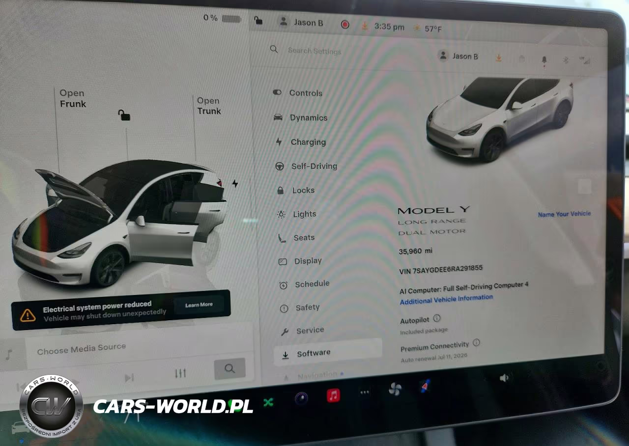 2024 Tesla Model Y VIN:7SAYGDEE6RA291855 - 9