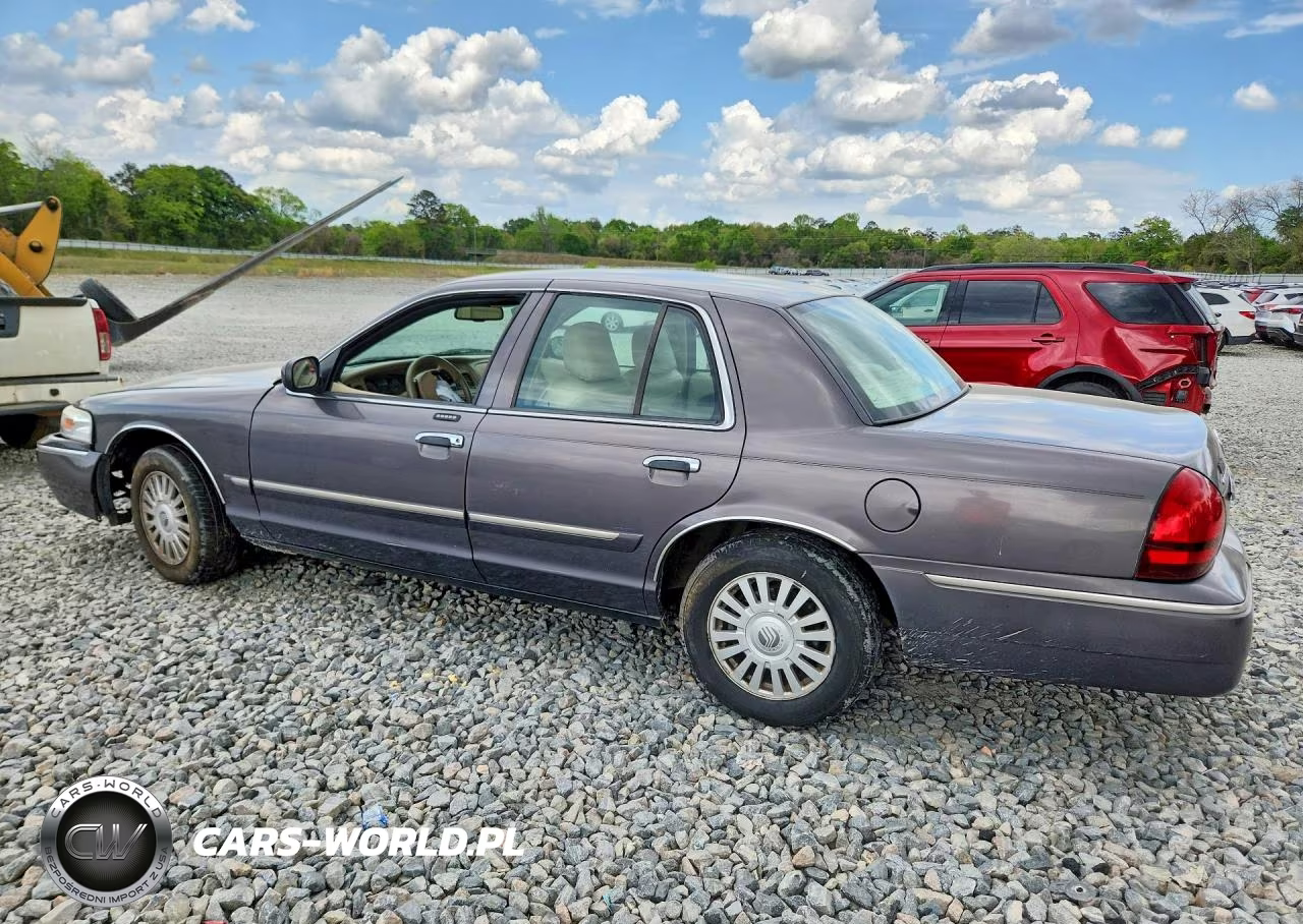 2007 Mercury Grand Marquis Ls VIN:2MEHM75V07X619955 - 2