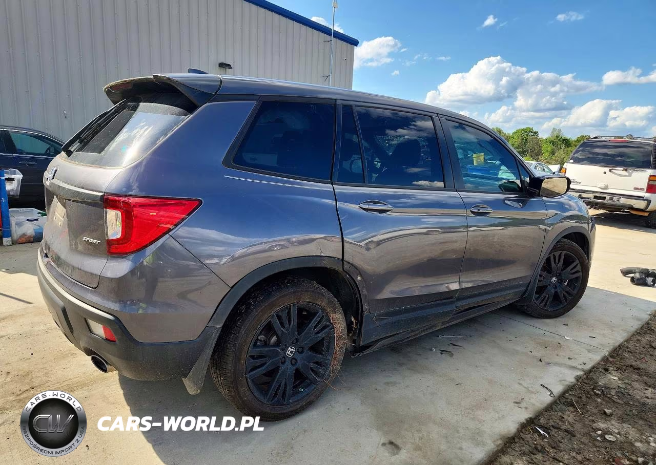 2021 Honda Passport Sport VIN:5FNYF7H2XMB012485 - 3