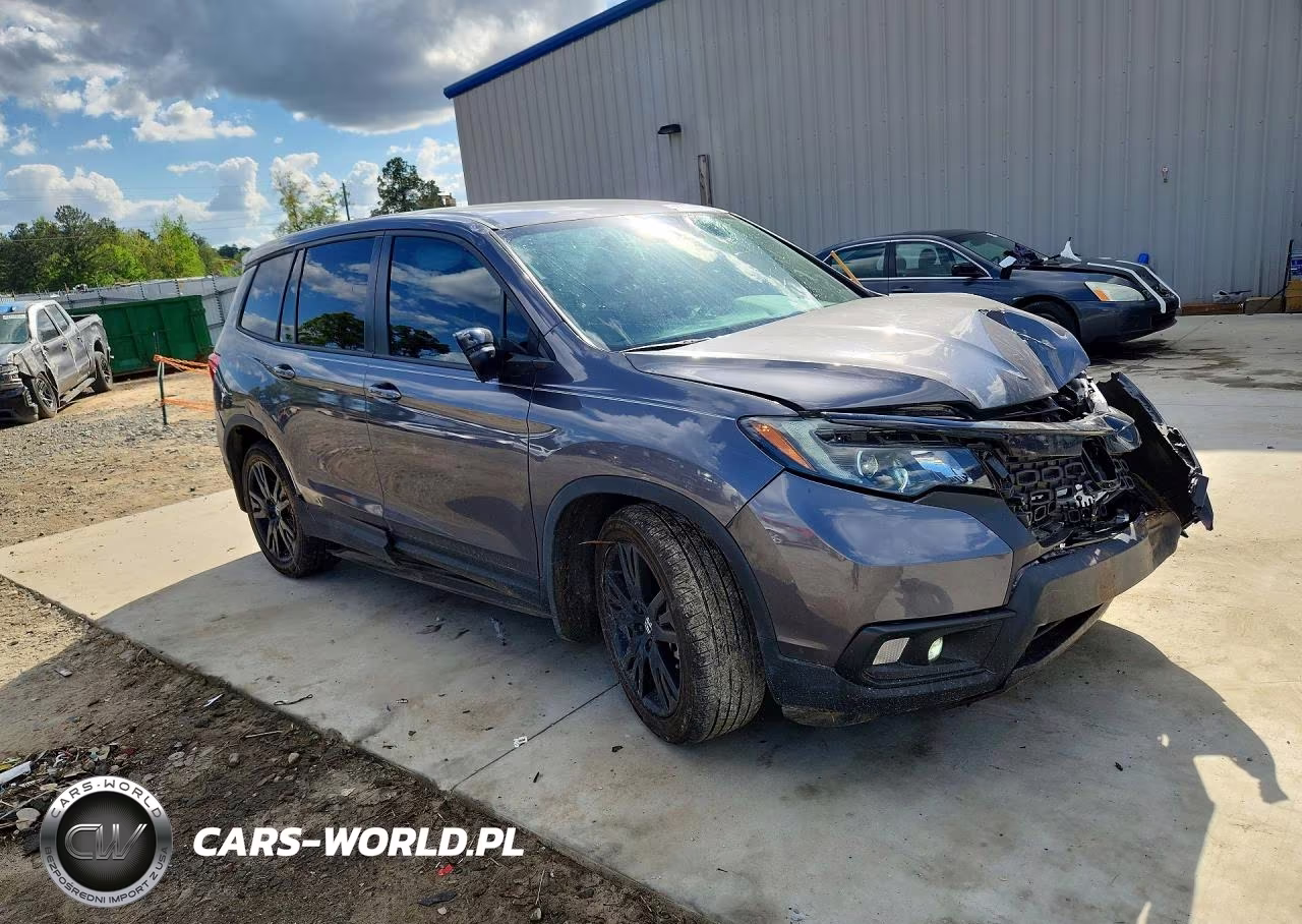 2021 Honda Passport Sport VIN:5FNYF7H2XMB012485 - 4