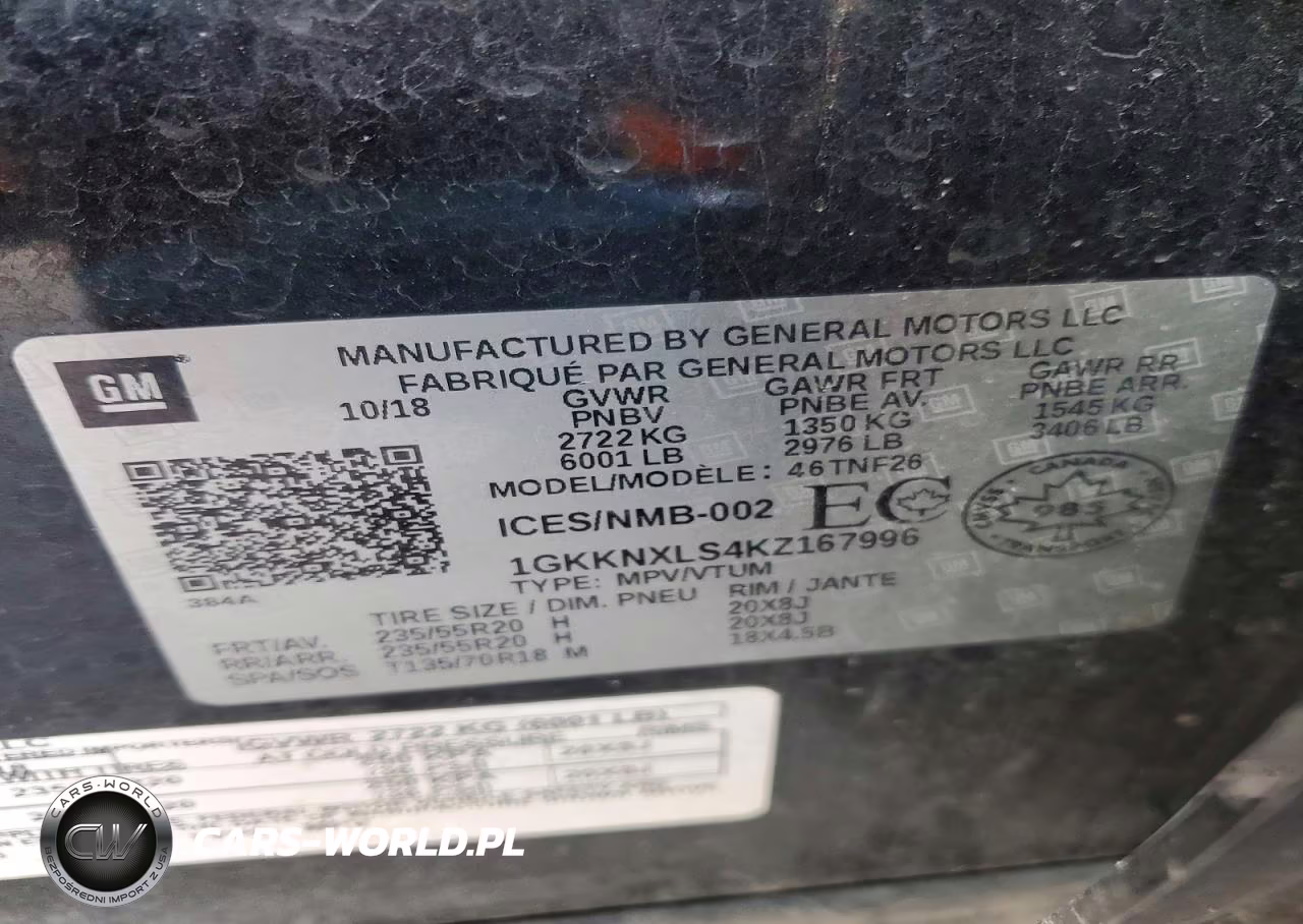2019 GMC Acadia Denali VIN:1GKKNXLS4KZ167996 - 12