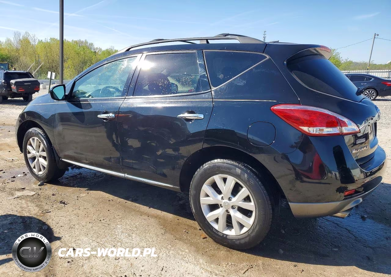 2011 Nissan Murano S VIN:JN8AZ1MWXBW155187 - 2