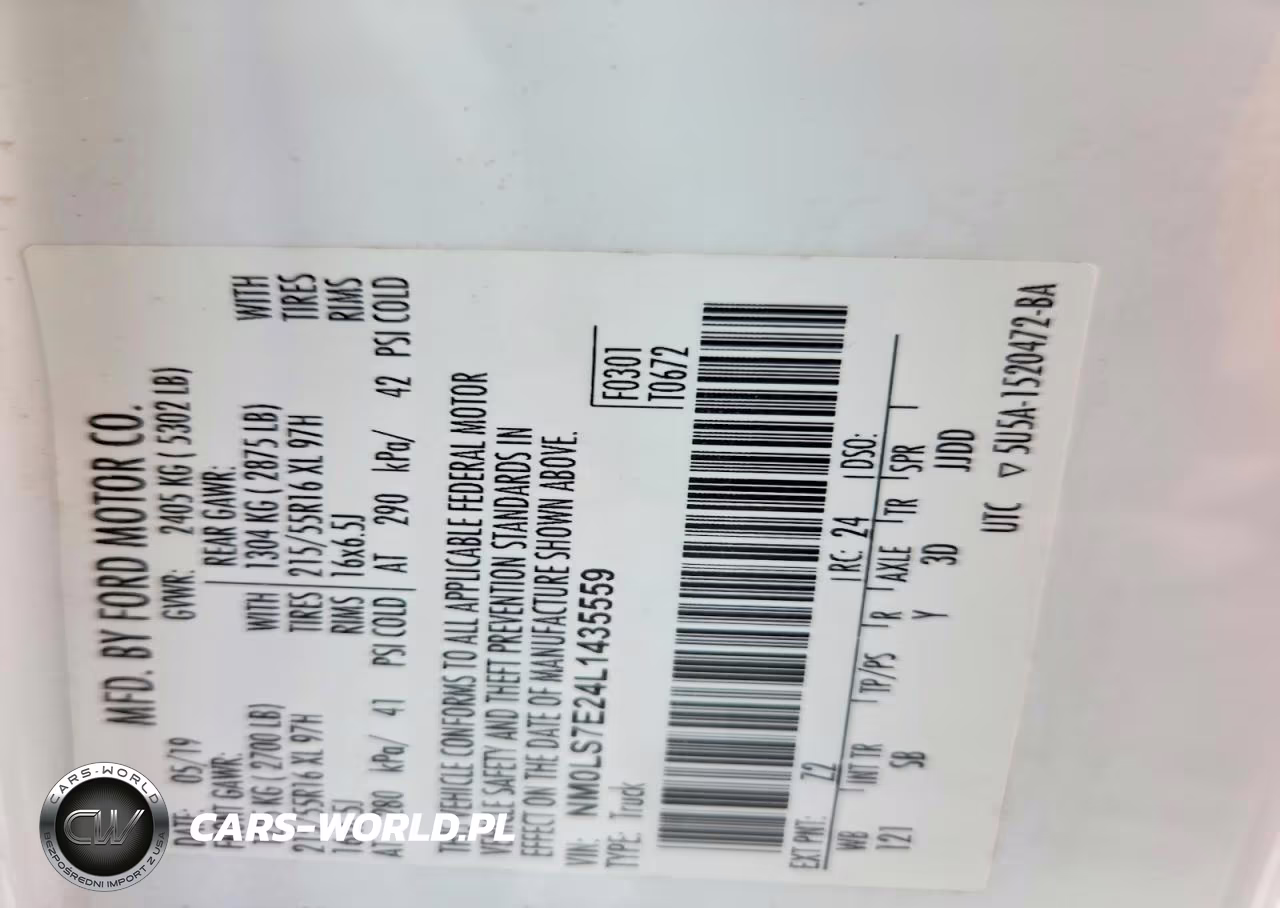 2020 Ford Transit Connect Xl Delivery Van VIN:NM0LS7E24L1435559 - 13