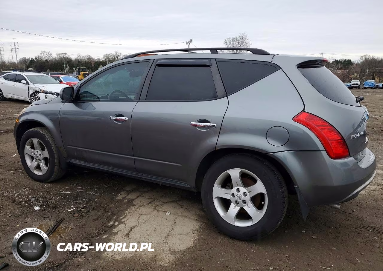 2005 Nissan Murano S VIN:JN8AZ08W15W404307 - 2