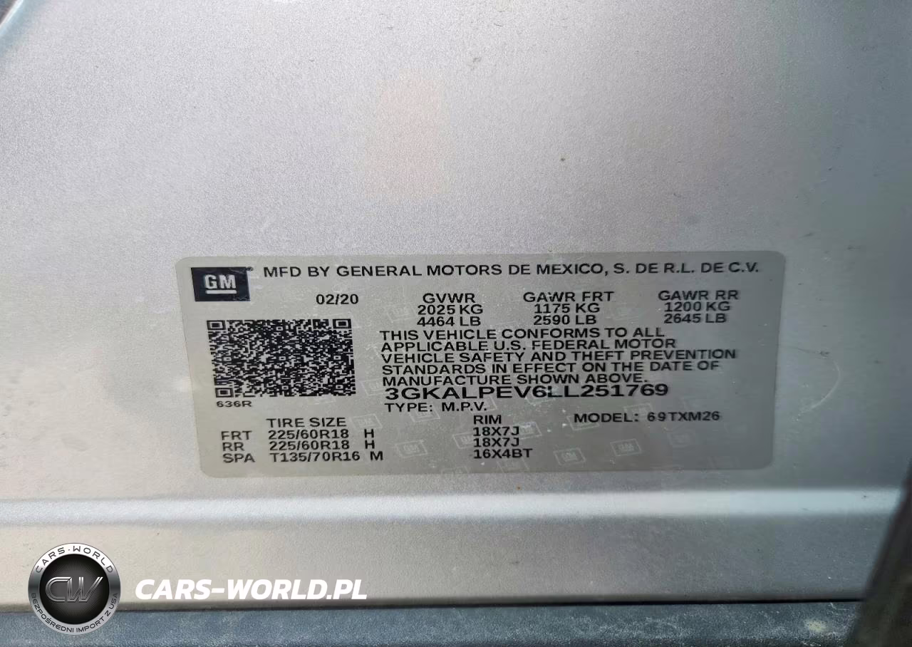 2020 GMC Terrain Slt VIN:3GKALPEV6LL251769 - 14
