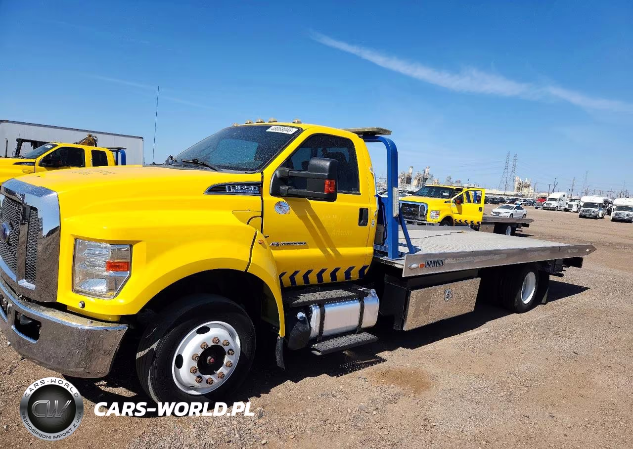 2019 Ford F650 Super Duty Rollback Truck VIN:1FDWF6DE4KDF08173 - 2