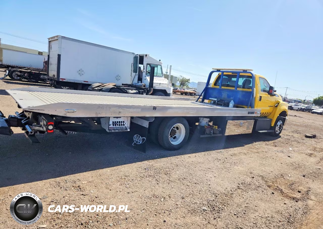 2019 Ford F650 Super Duty Rollback Truck VIN:1FDWF6DE4KDF08173 - 4