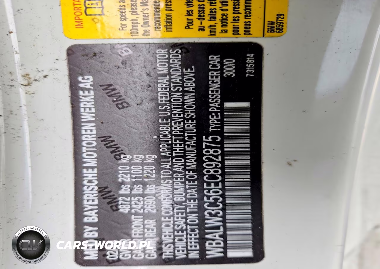 2014 BMW 640 I VIN:WBALW3C56EC892875 - 12