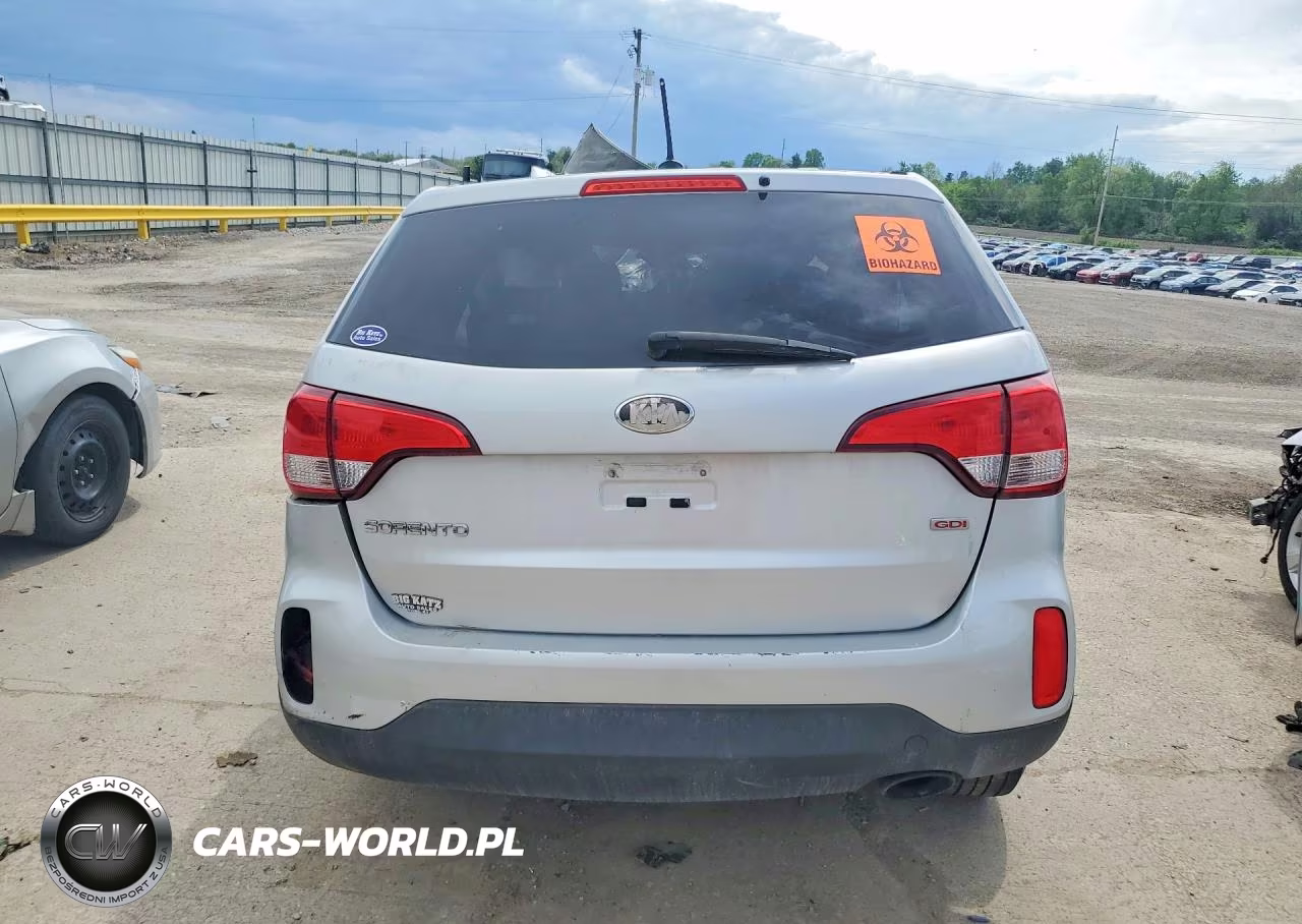 2014 Kia Sorento Lx VIN:5XYKTCA69EG448369 - 6