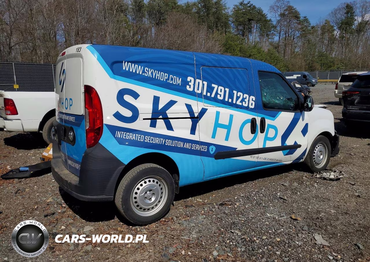 2018 Ram Promaster City VIN:ZFBERFAB0J6K59460 - 3
