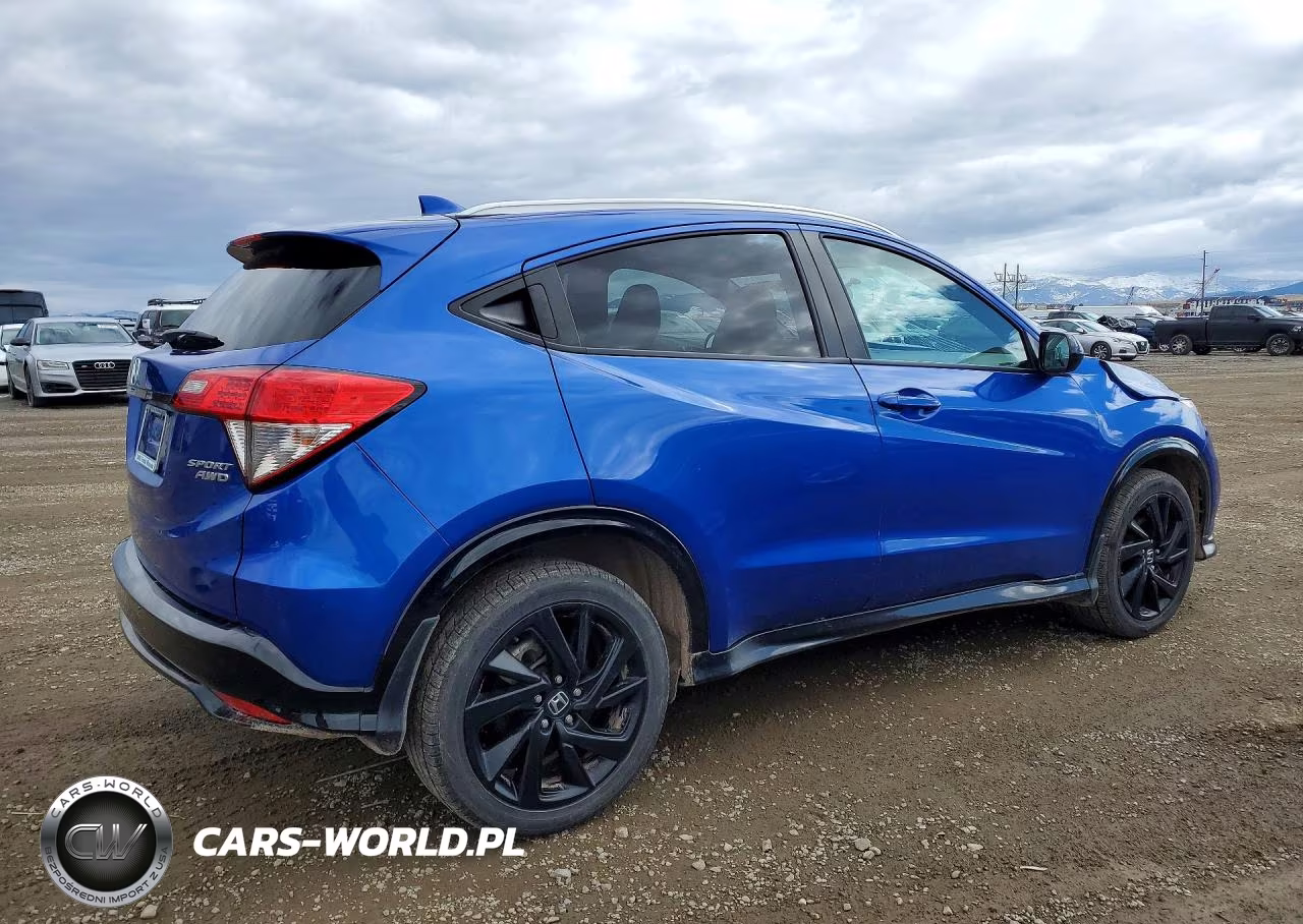 2022 Honda Hr-V Sport VIN:3CZRU6H16NM706402 - 3