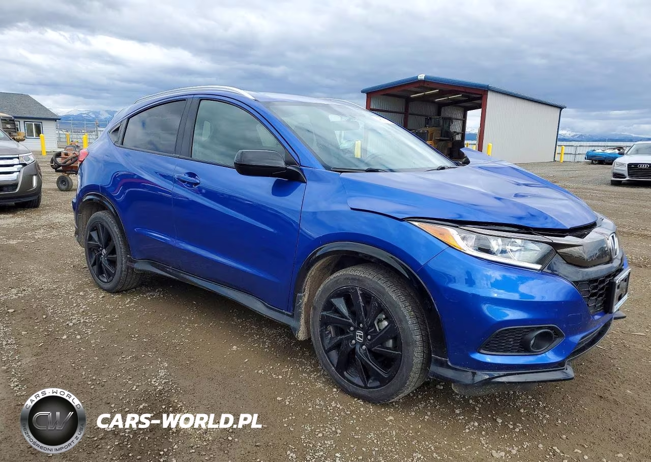2022 Honda Hr-V Sport VIN:3CZRU6H16NM706402 - 4