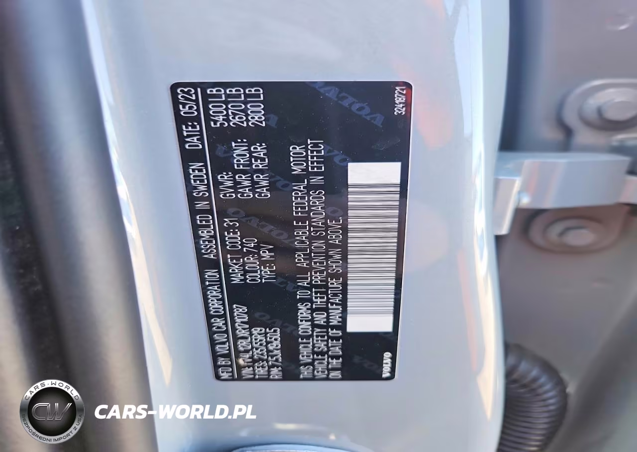 2024 Volvo Xc60 Plus VIN:YV4L12RLXR1710787 - 13