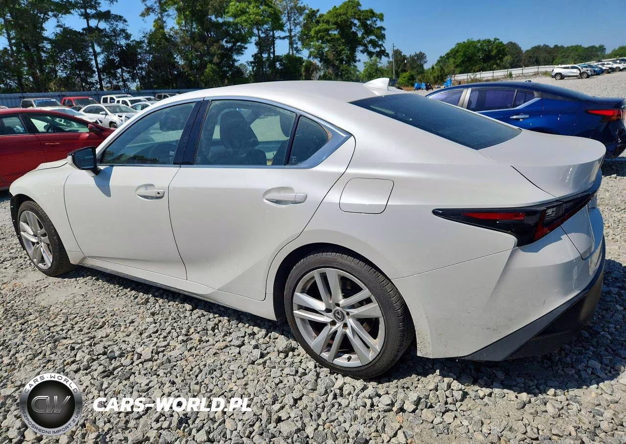 2022 Lexus Is 300 Base VIN:JTHAA1D25N5120968 - 2