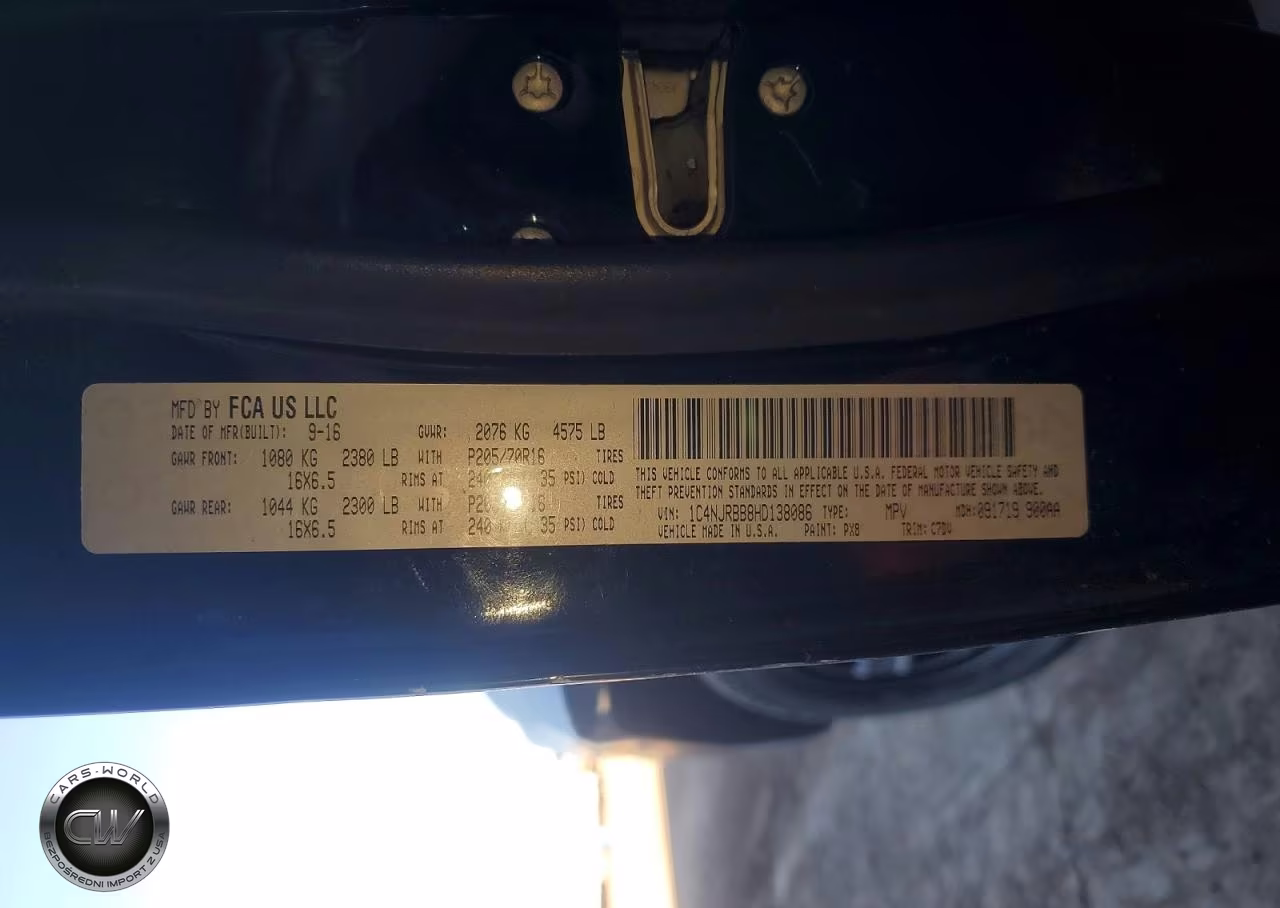 2017 Jeep Patriot Sport VIN:1C4NJRBB8HD138086 - 12