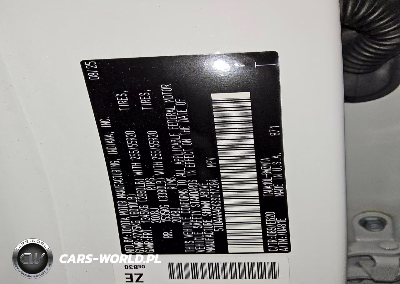 2025 Lexus Tx 350 Premium VIN:5TDAAAA6XSS017284 - 13
