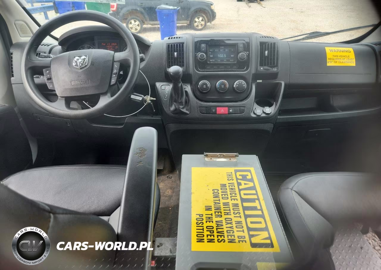 2018 Ram Promaster 3500 3500 High VIN:3C6URVHGXJE116893 - 8