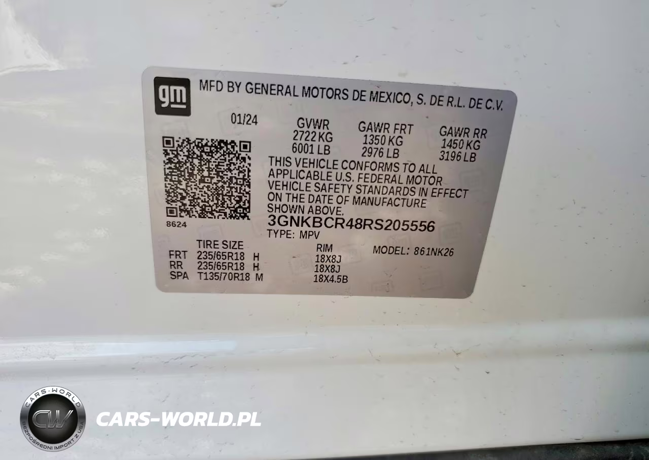 2024 Chevrolet Blazer 2Lt VIN:3GNKBCR48RS205556 - 12
