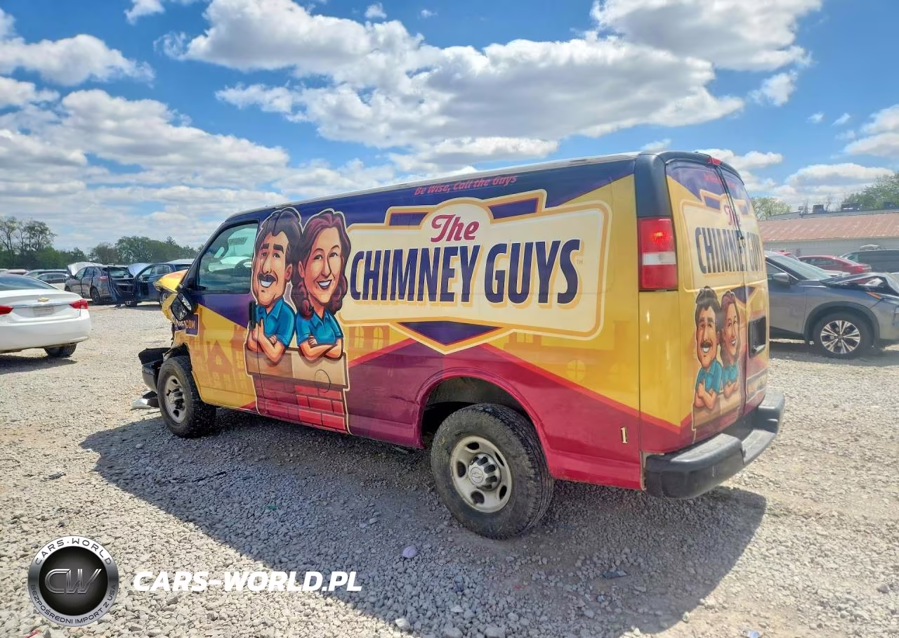 2016 Chevrolet Express G3500 Delivery Van VIN:1GCZGGFG0G1141915 - 2