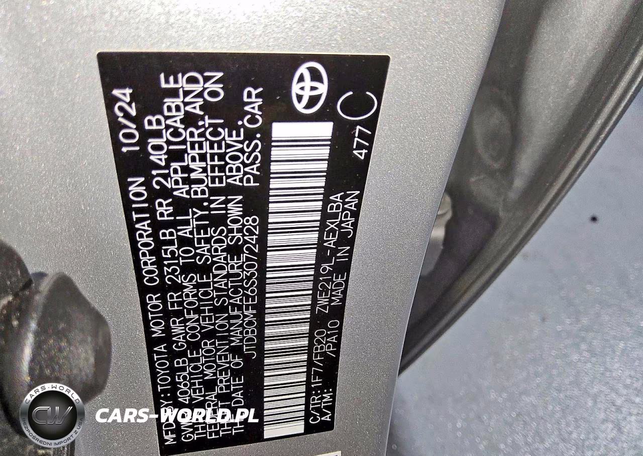2025 Toyota Corolla Hybrid Le VIN:JTDBCMFE6S3072428 - 12
