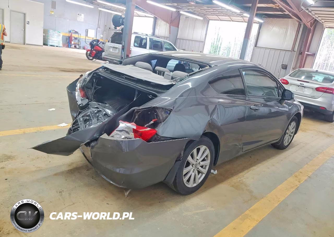 2012 Honda Civic Exl VIN:2HGFG3B03CH528749 - 3