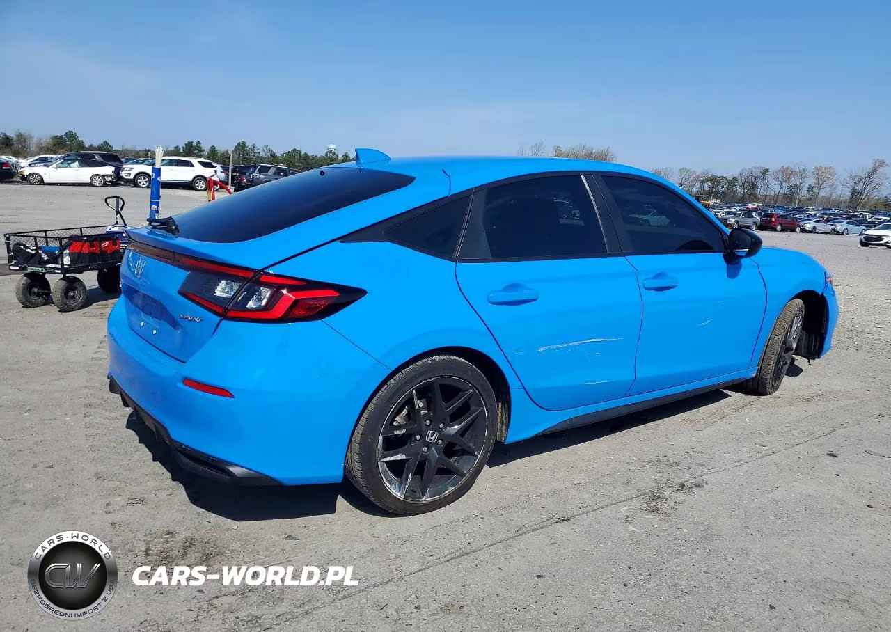 2025 Honda Civic Sport VIN:19XFL2H82SE033406 - 3