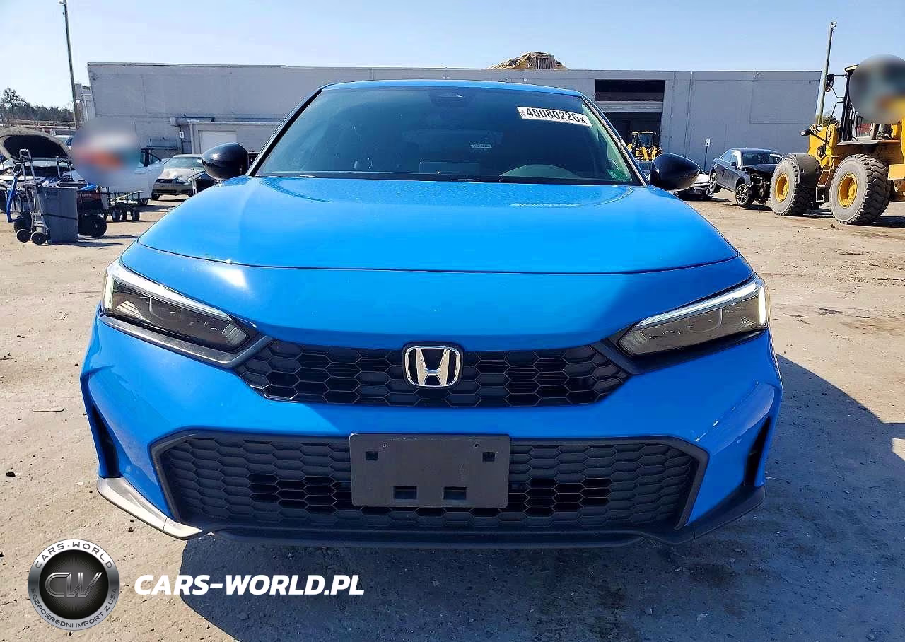 2025 Honda Civic Sport VIN:19XFL2H82SE033406 - 5