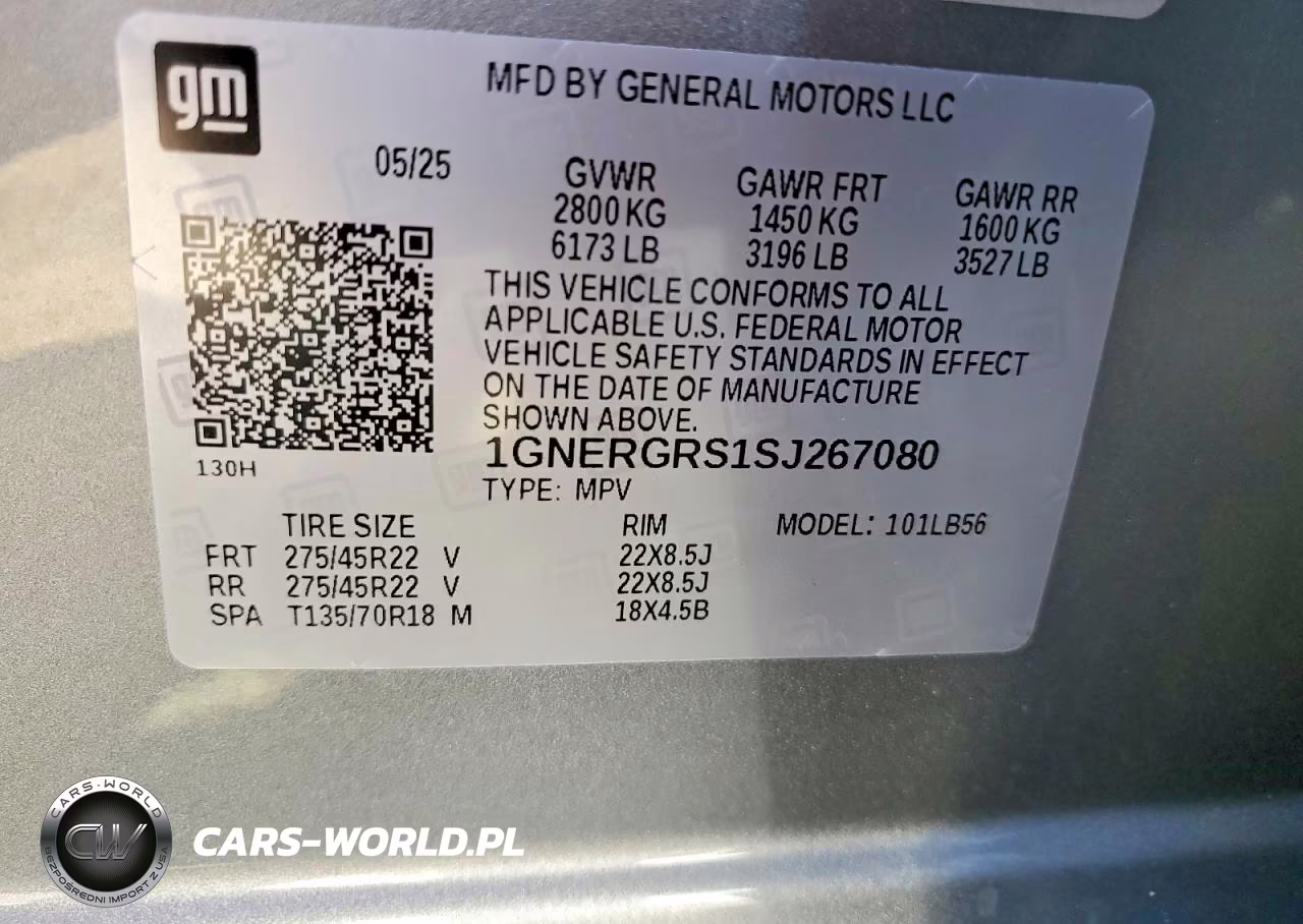 2025 Chevrolet Traverse Lt VIN:1GNERGRS1SJ267080 - 13
