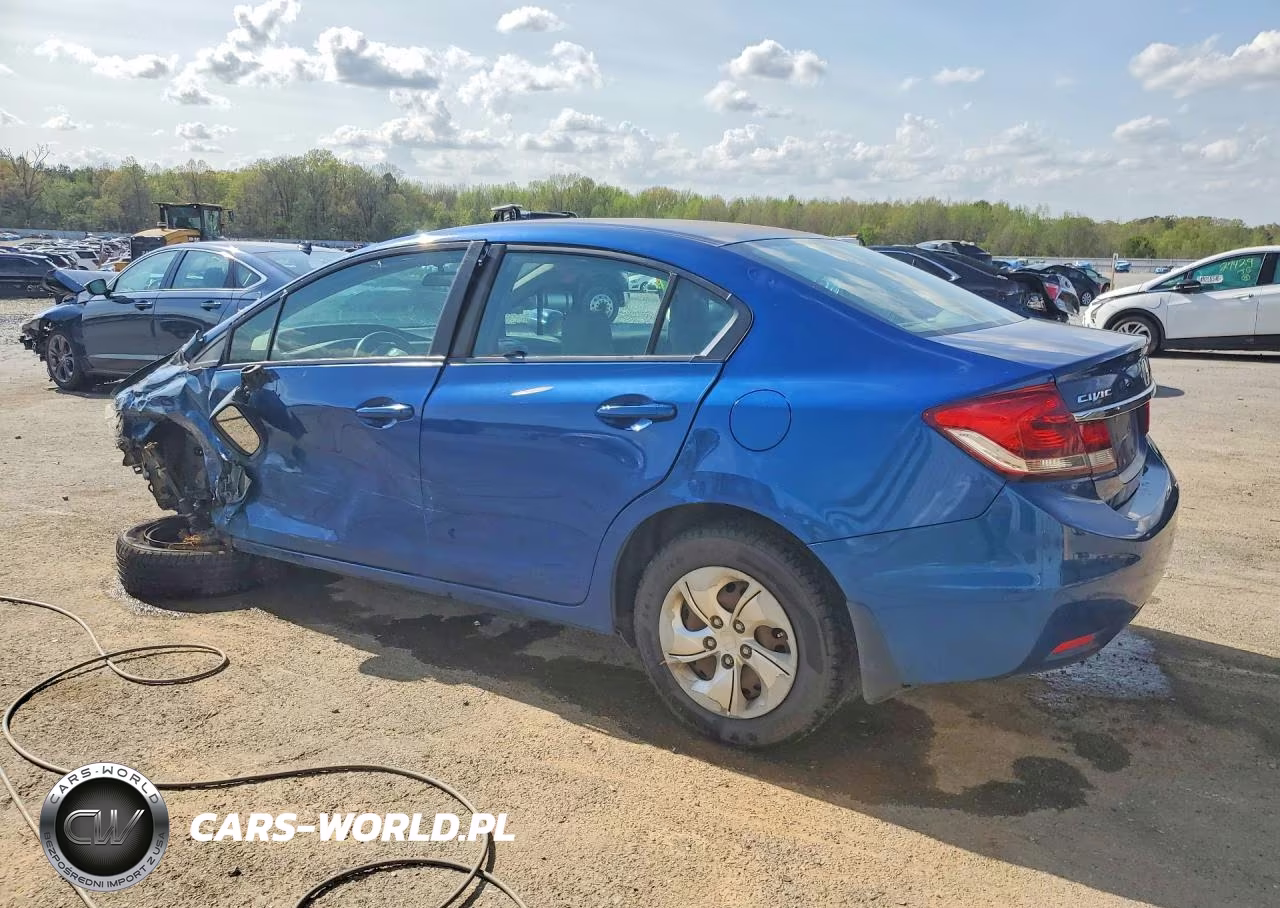 2015 Honda Civic Lx VIN:19XFB2F5XFE065148 - 2