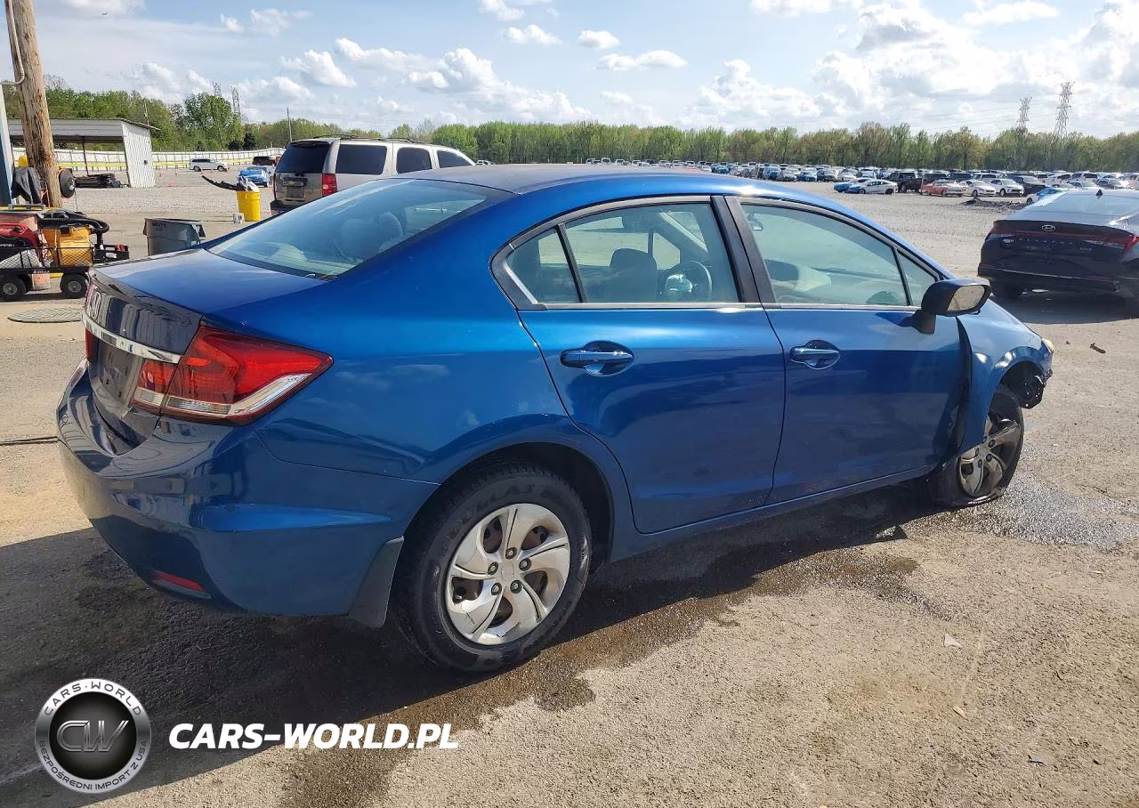 2015 Honda Civic Lx VIN:19XFB2F5XFE065148 - 3