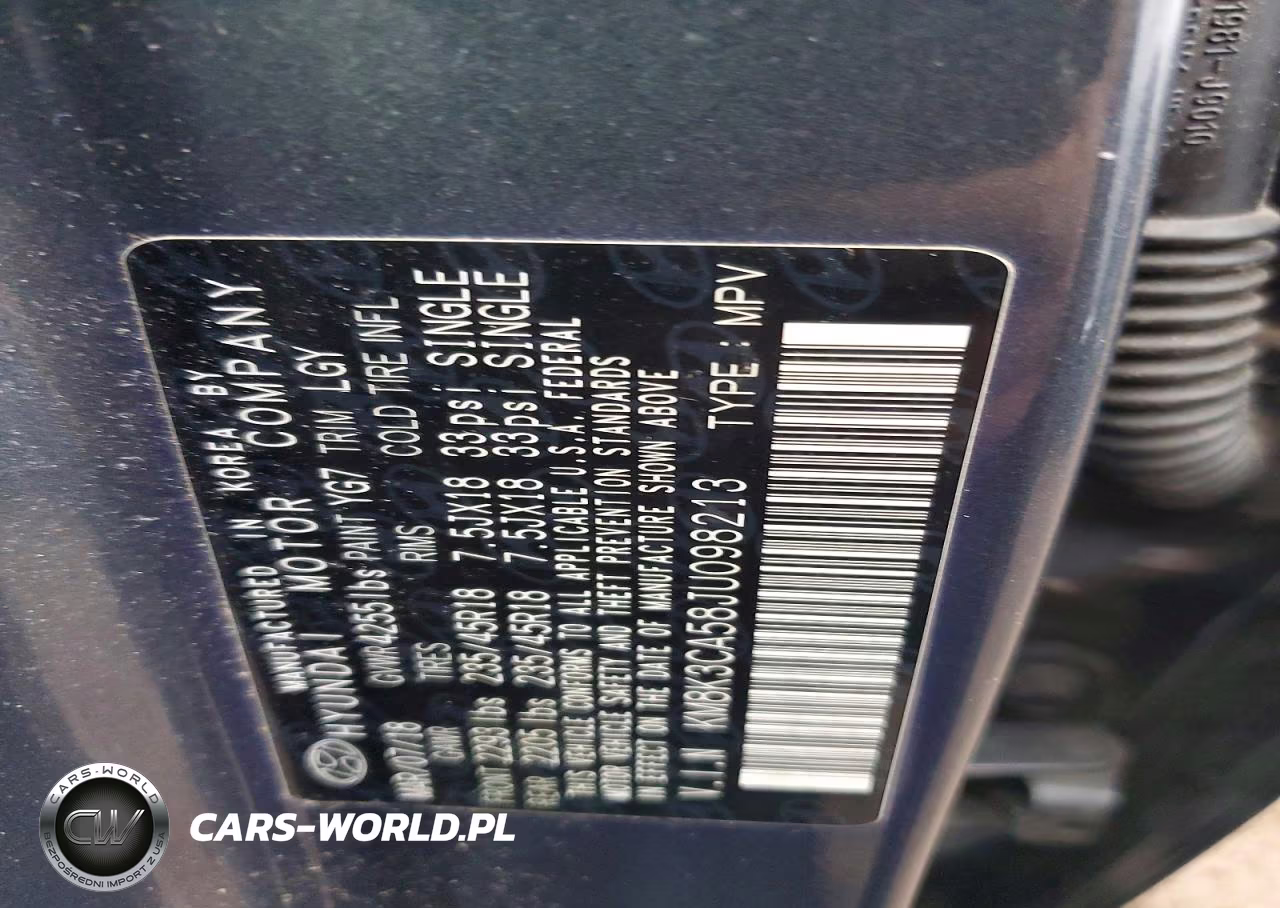 2018 Hyundai Kona Limited VIN:KM8K3CA58JU098213 - 13