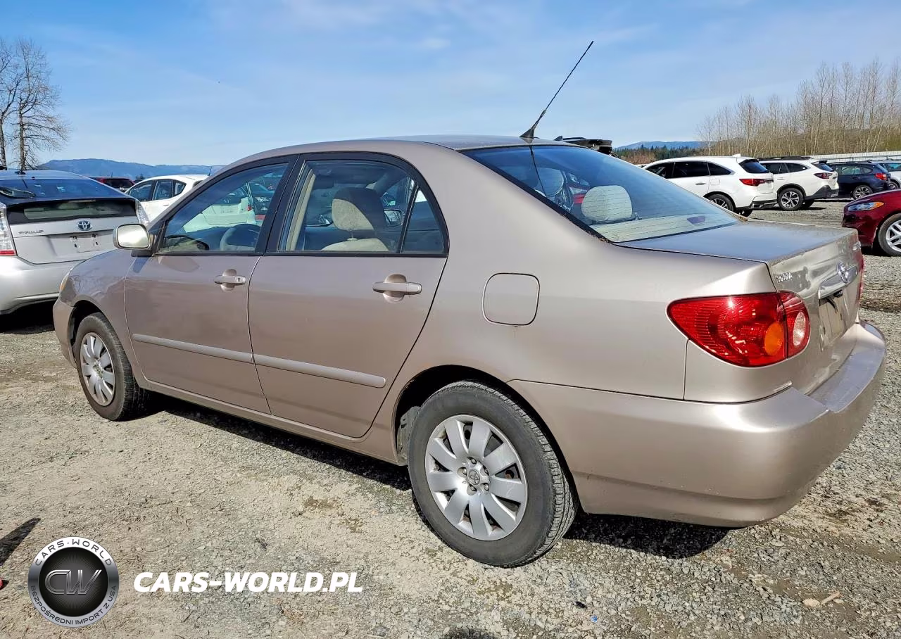 2003 Toyota Corolla Le VIN:1NXBR32E43Z184800 - 2