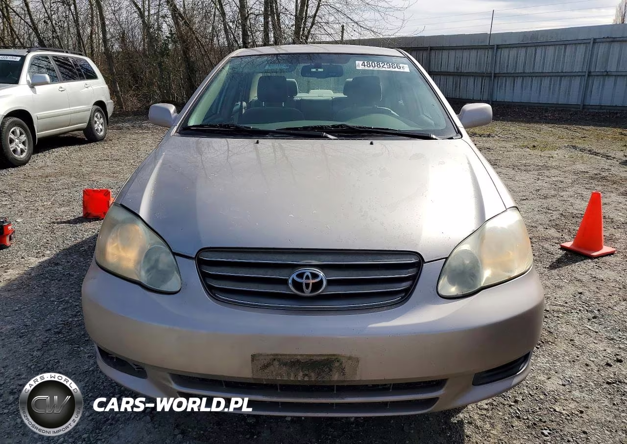 2003 Toyota Corolla Le VIN:1NXBR32E43Z184800 - 5