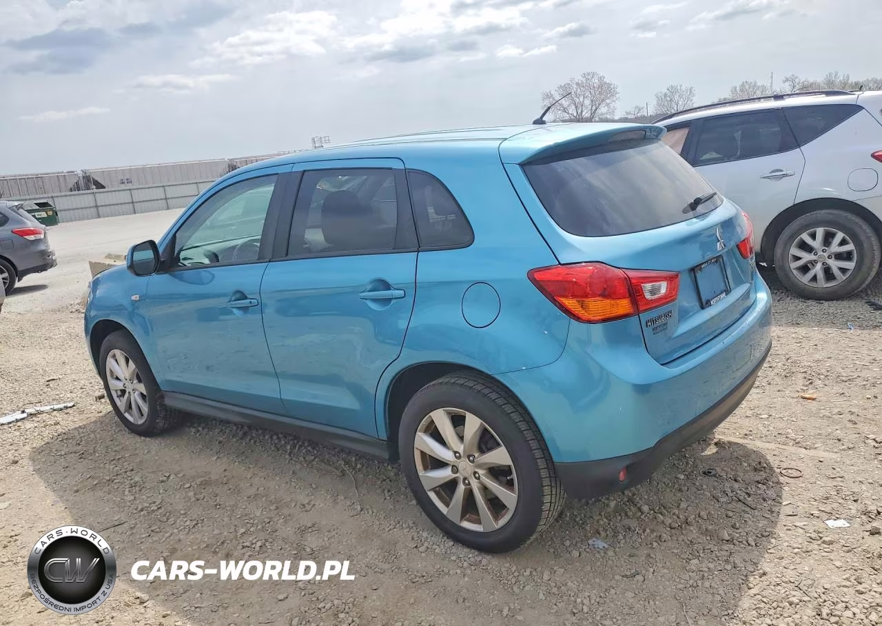 2014 Mitsubishi Outlander Sport Es VIN:4A4AR3AU5EE023421 - 2